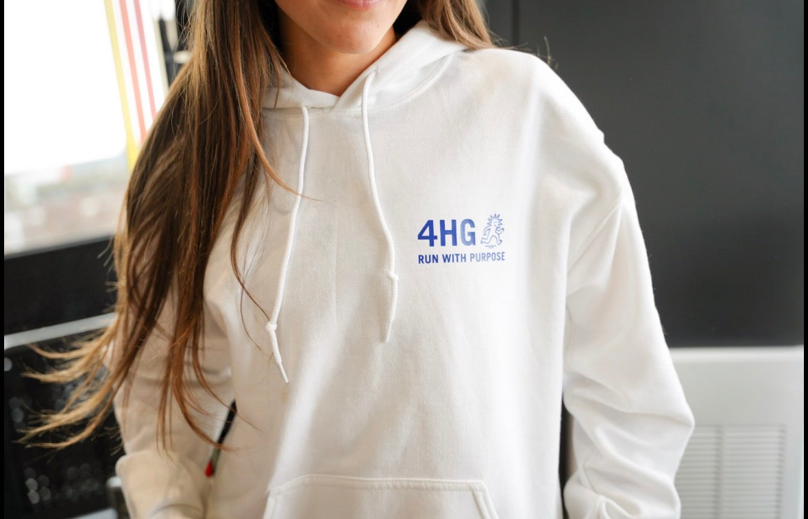 WHITE 4HG HOODIE