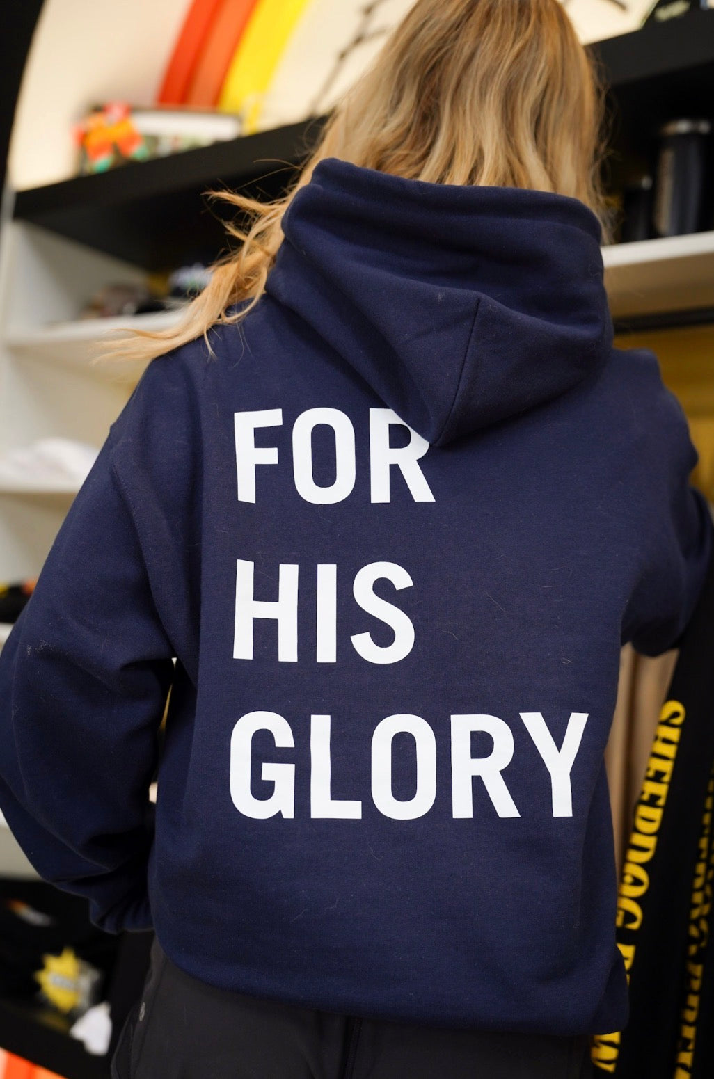 NAVY 4HG HOODIE